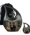 Cross Drop Bear Urn 