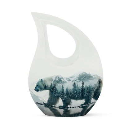10-inch Bear Urn,