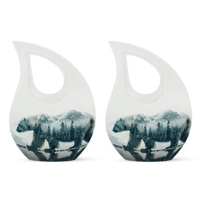 10-inch Bear Urn,