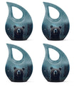 Bear Mini Urn For Ashes Adult Male Funeral, Ashes Cremation Urn
