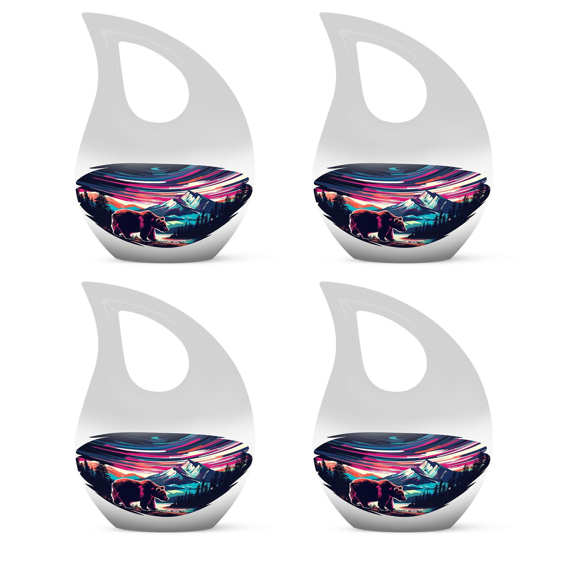 Bear Cremation Urns For Large Human Ashes - Urns For Adult Male