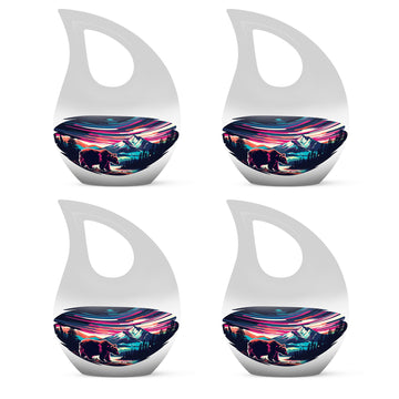 Mini Urn Set of 4 -3