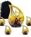 Bear Urns For Mom Ashes Large Funeral, Ashes Urn For Ashes