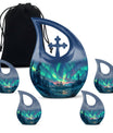 Northern Lights Custom Urns Funeral, Ashes Cremation Urn
