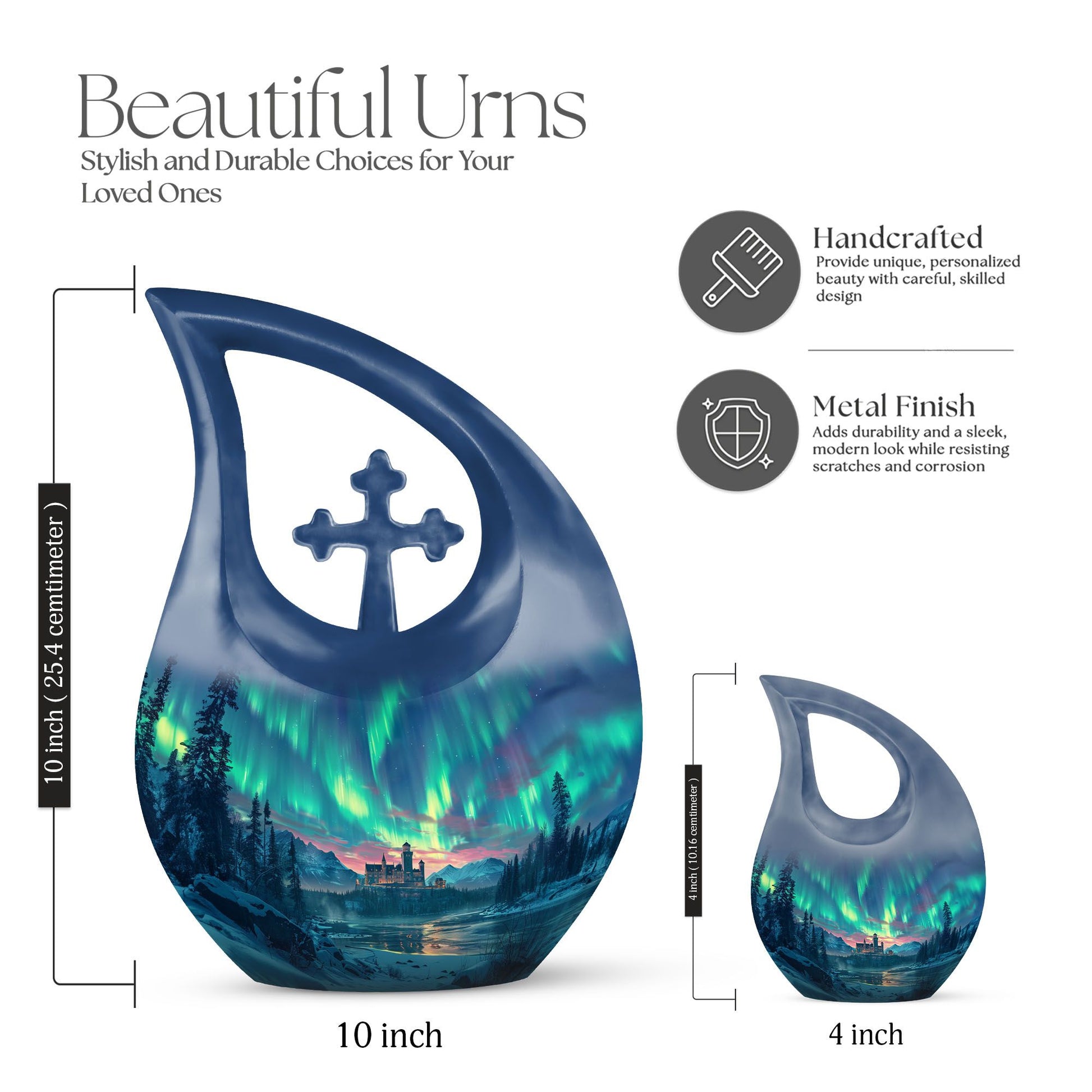 Affordable Northern Lights Urn, 