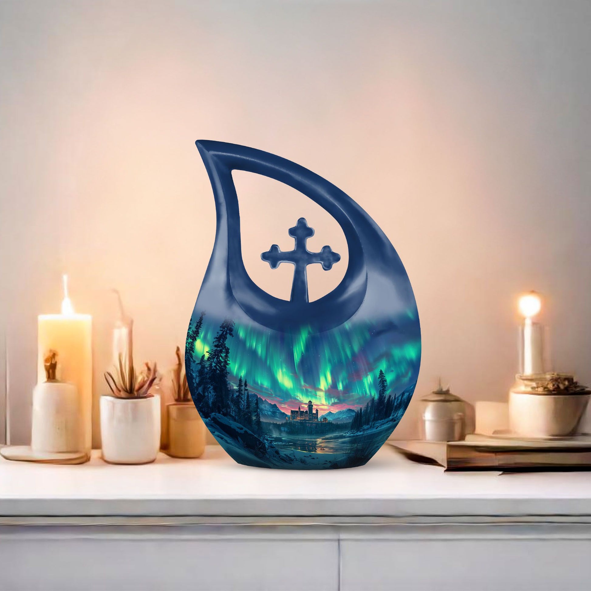 Affordable Northern Lights Urn, 