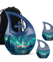 Northern Lights Custom Urns Funeral, Ashes Cremation Urn