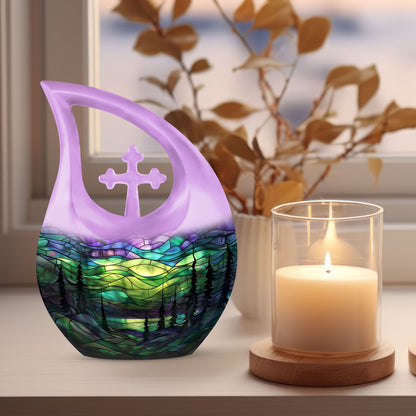 10 Inch Northern Lights Urn 