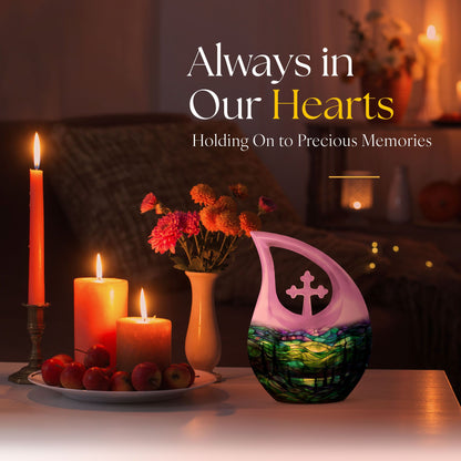 10 Inch Northern Lights Urn 