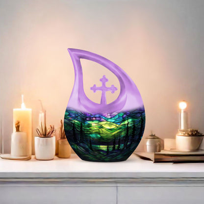 10 Inch Northern Lights Urn 
