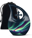 Northern Lights Funeral Urns - Large Decorative Urn For Male & Female