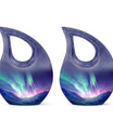 Northern Lights Cremation Urns For Ashes - Adult Urns For Men & Women