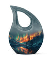 Northern Lights Cremation Keepsake Urns For Ashes - Cremation Urn Human
