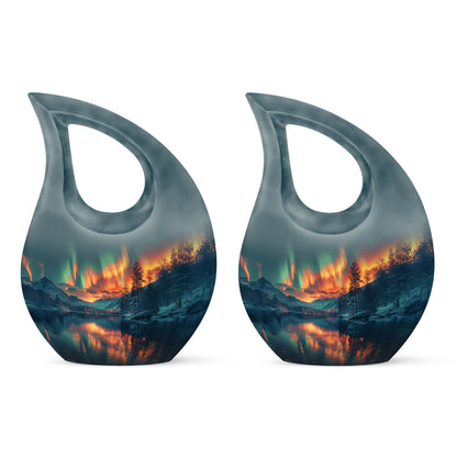 Personalized Galaxy Keepsake Urn for Human Ashes - 3-inch, 3 cu in - Yatskia