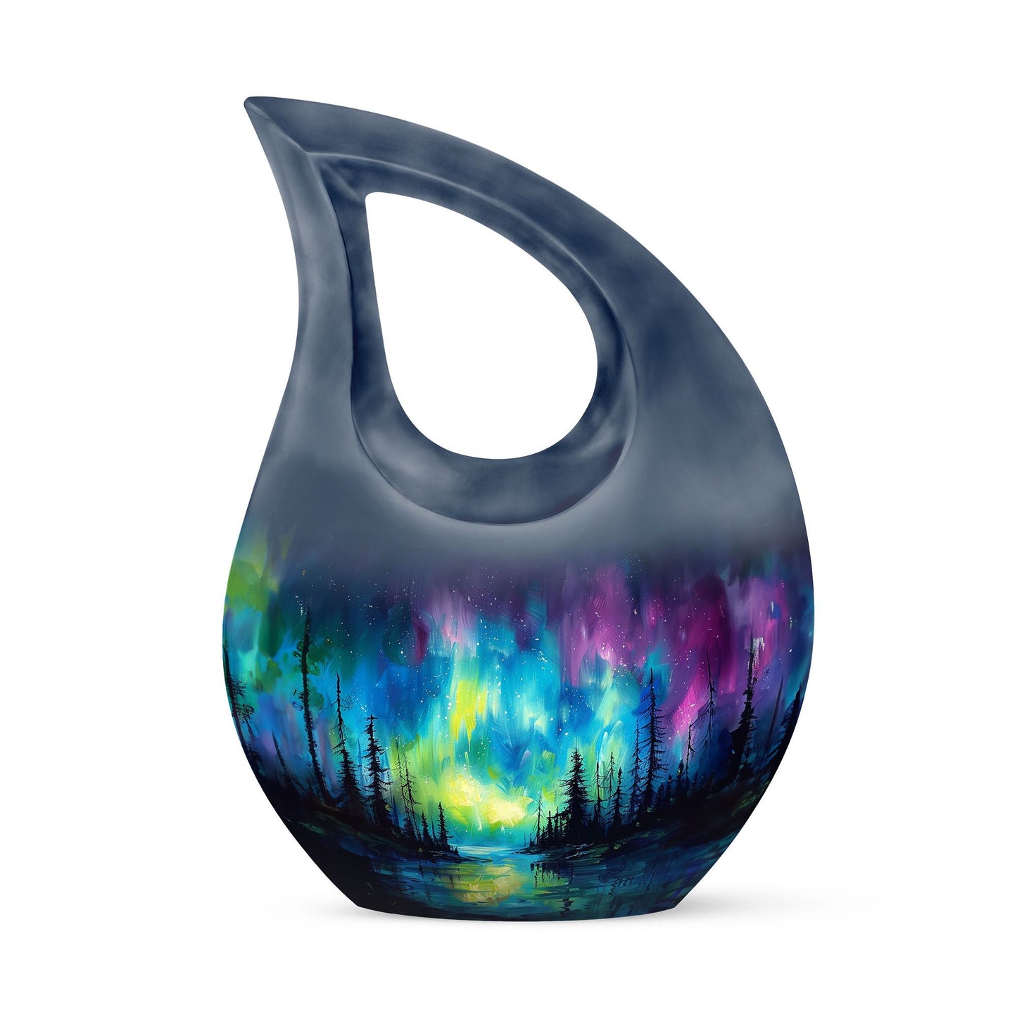 Personalized Galaxy Keepsake Urn for Human Ashes - 3-inch, 3 cu in - Yatskia