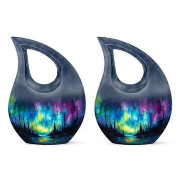 Small Urn Set of 2 -3