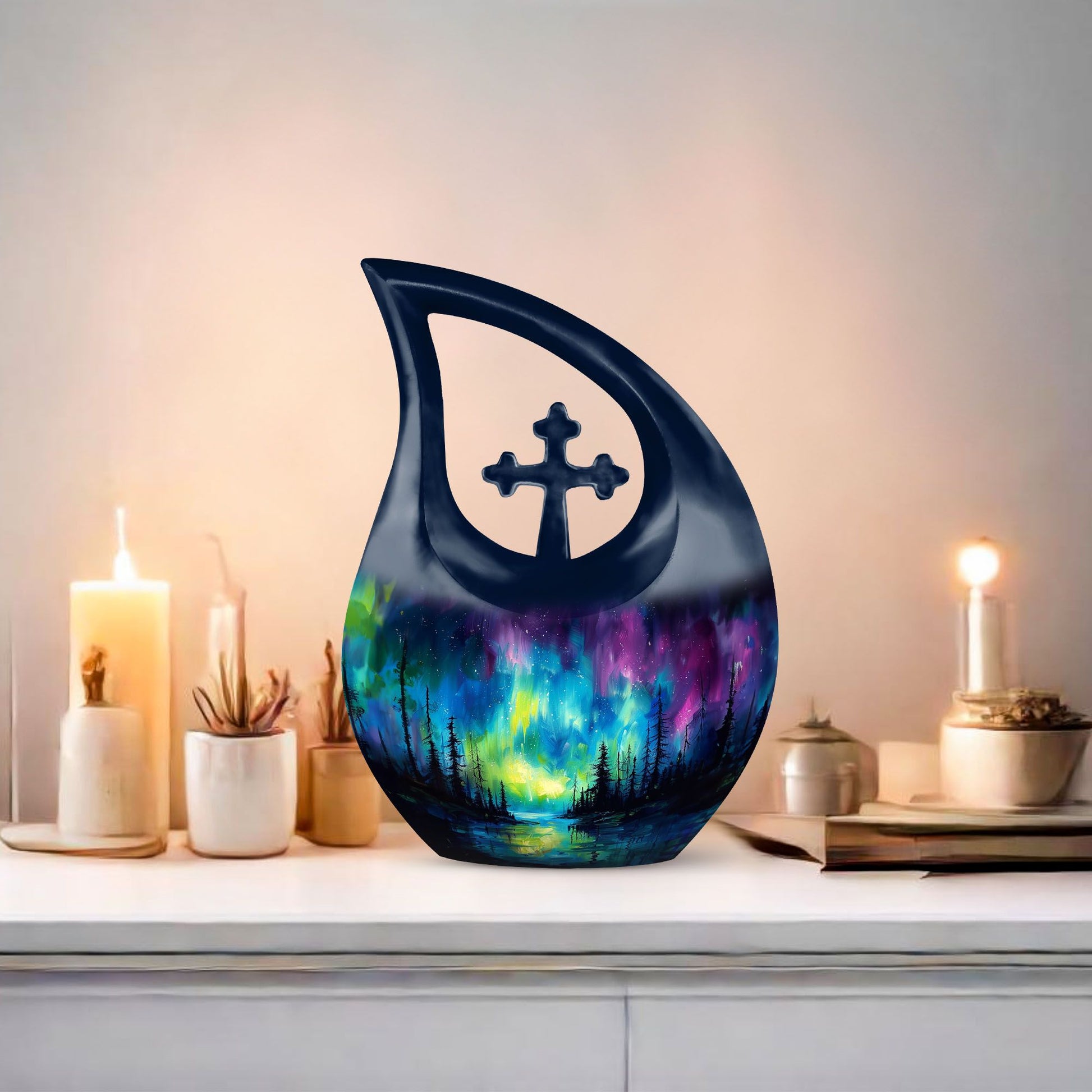 10-inch Northern Lights Urn