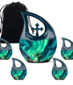 Northern Lights Cremation Urns For Human Ashes -  Human Ashes Keepsake