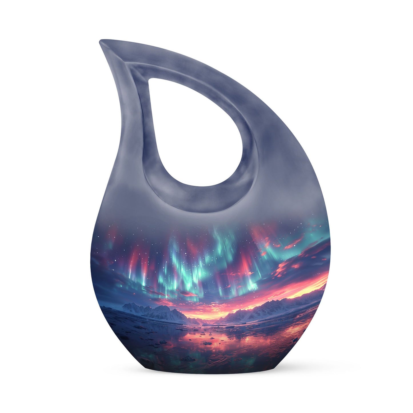 Personalized Galaxy Cremation Urn for Adult - 10-inch, 200 cu in - Yatskia