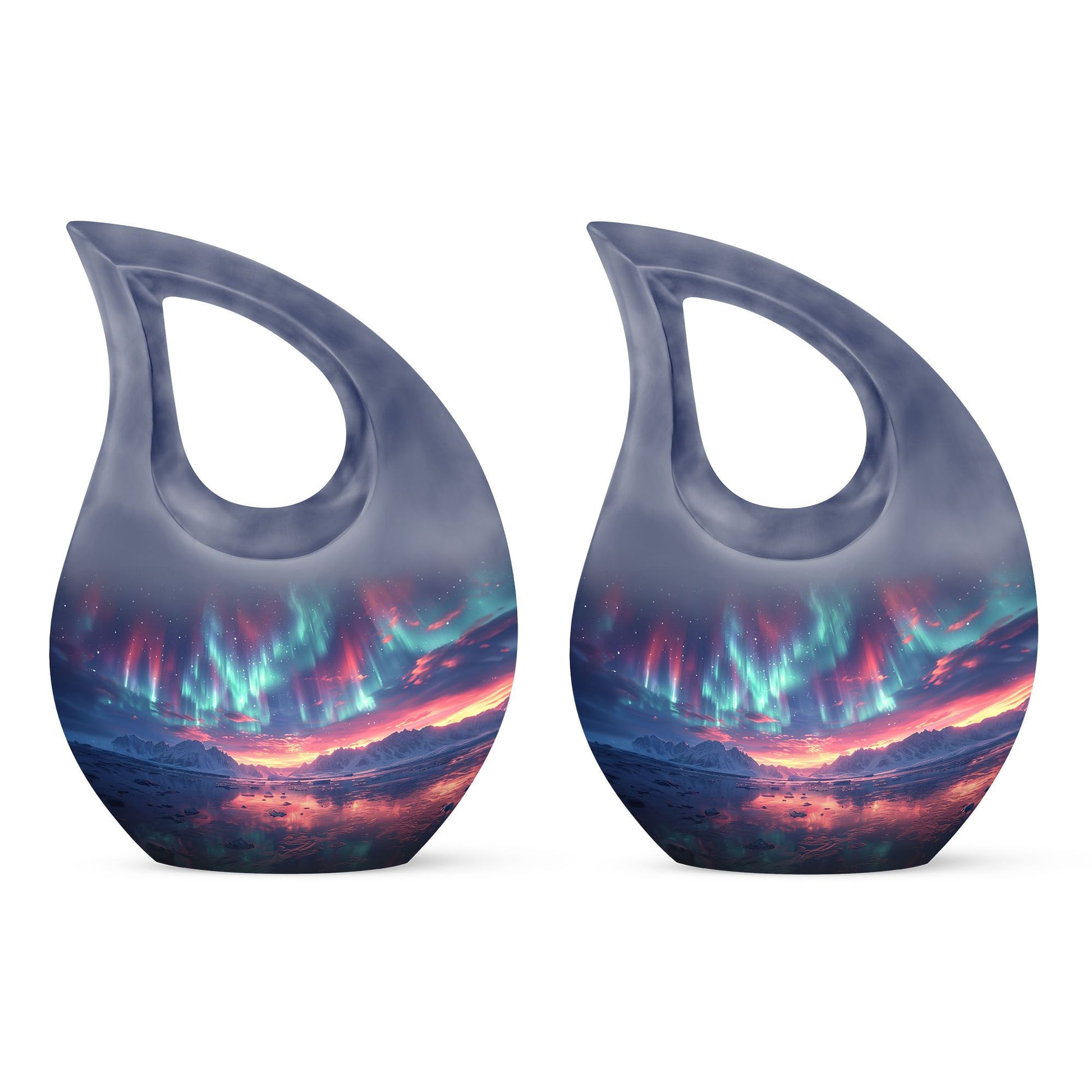 Northern Lights Funeral Urns For Adult Ashes Men and Women