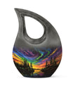 10 inch Northern Lights urn, 