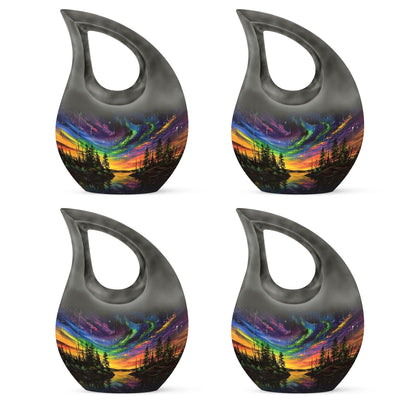 10 inch Northern Lights urn, 