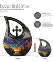10 inch Northern Lights urn, 