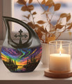 10 inch Northern Lights urn, 