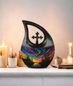 10 inch Northern Lights urn, 