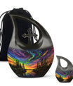 Northern Lights Urn For Human Ashes - Aurora Borealis Adult Large Urns