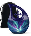 Northern Lights Urn For Ashes Adult Male Small - Funeral Urns For Ashes