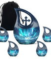 Northern Lights Mini Urns For Human Ashes Dad - Urns For Ashes Keepsake