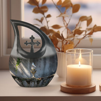 Affordable 10-inch Dove Urn 