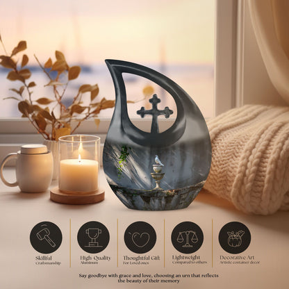 Affordable 10-inch Dove Urn 