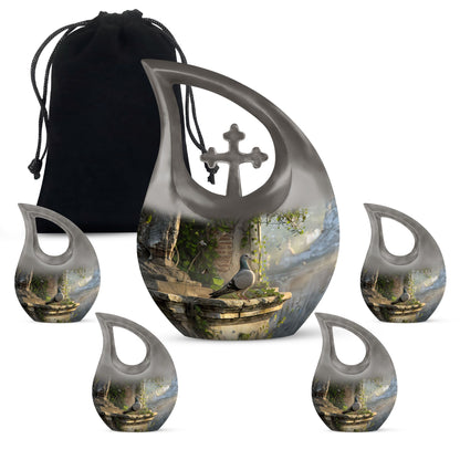 Personalized Bird Cremation Urn for Human Ashes - 10-inch, 200 cu in - Yatskia
