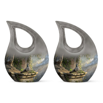 Small Urn Set of 2 -3