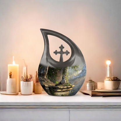 10 Inch Dove Urn 
