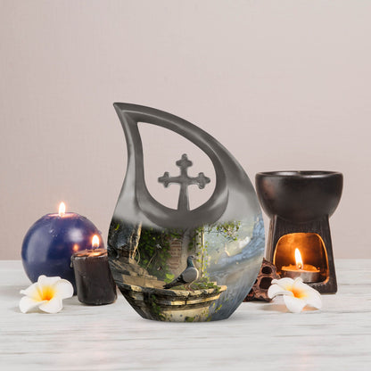 10 Inch Dove Urn 
