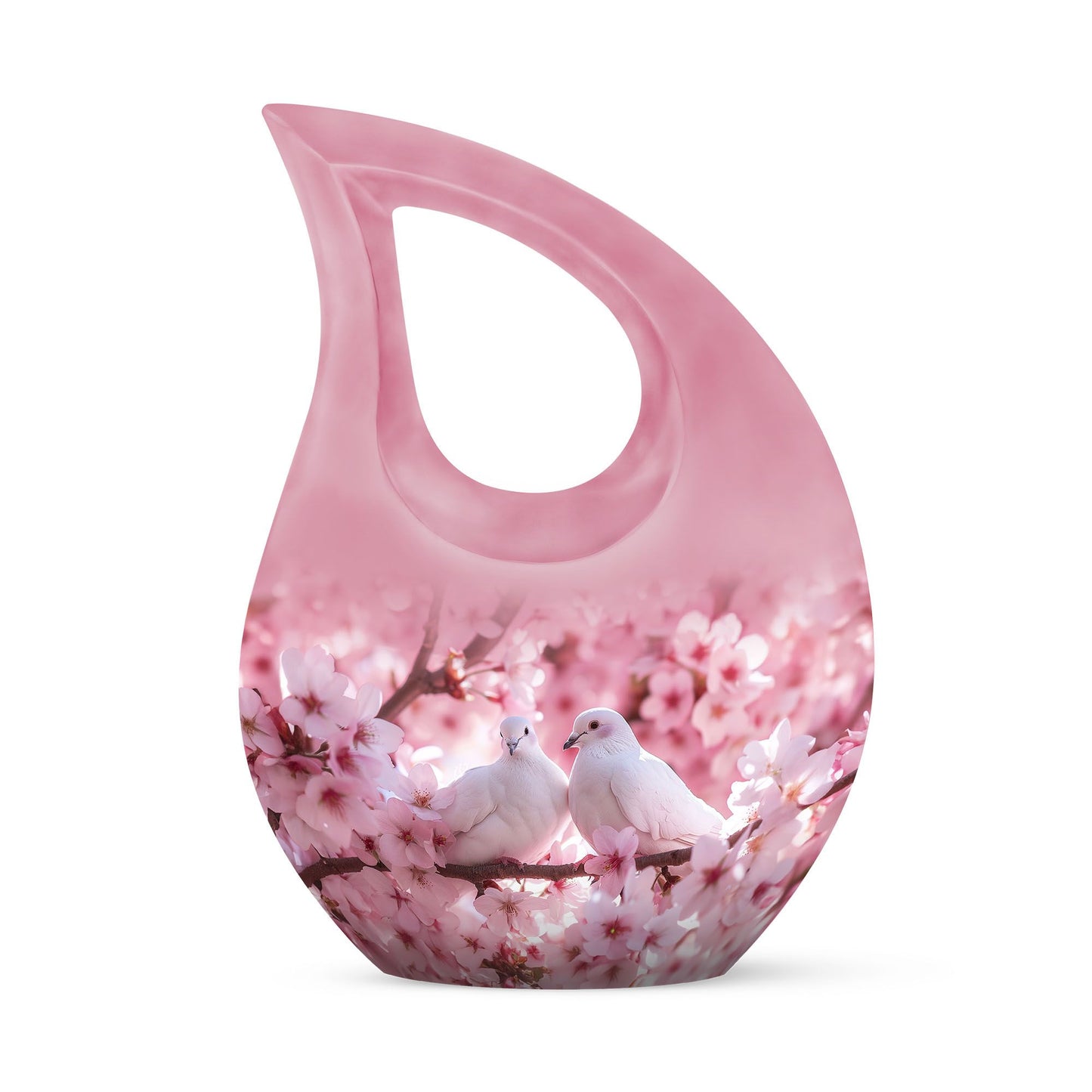 10-inch Dove themed urn 