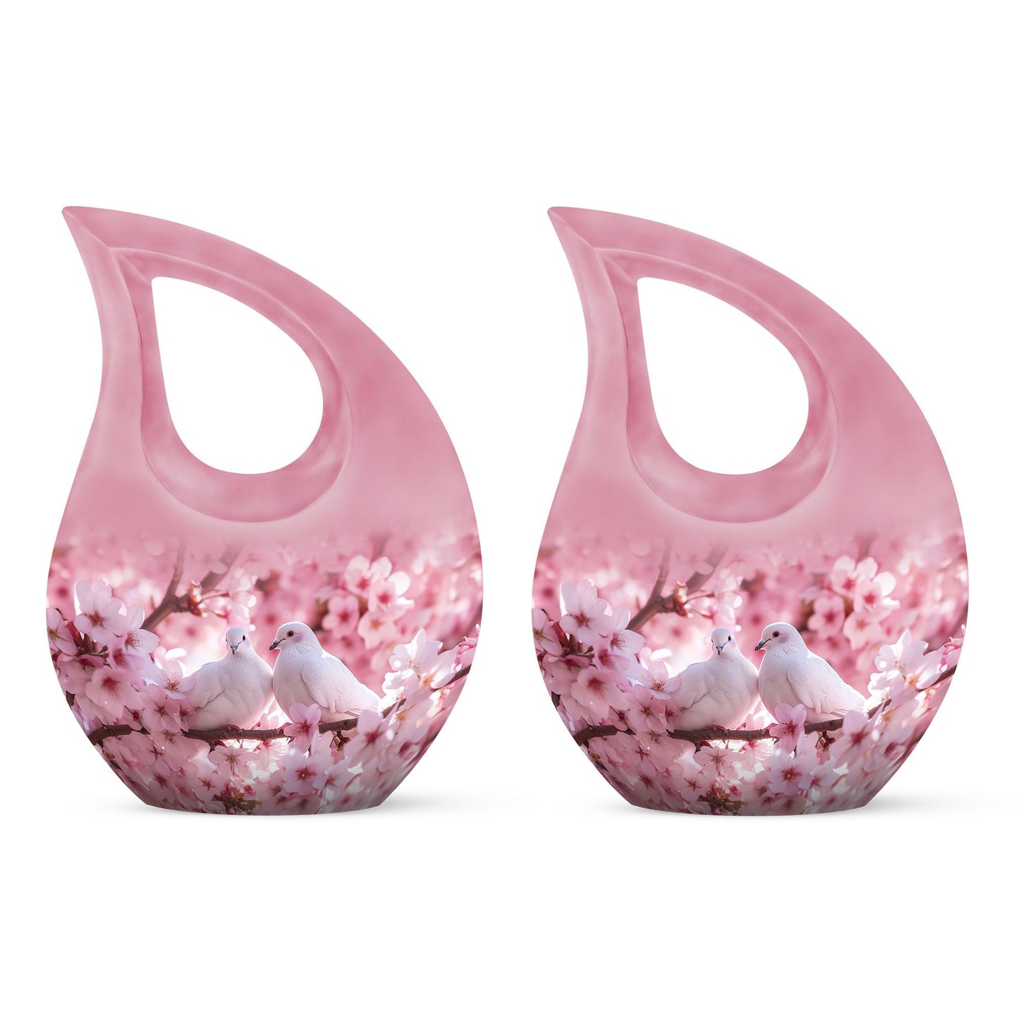 10-inch Dove themed urn 