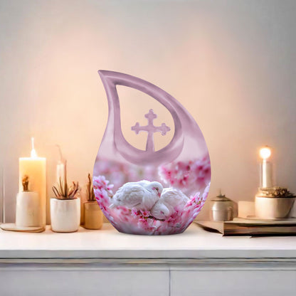 10 Inch Dove Urn 