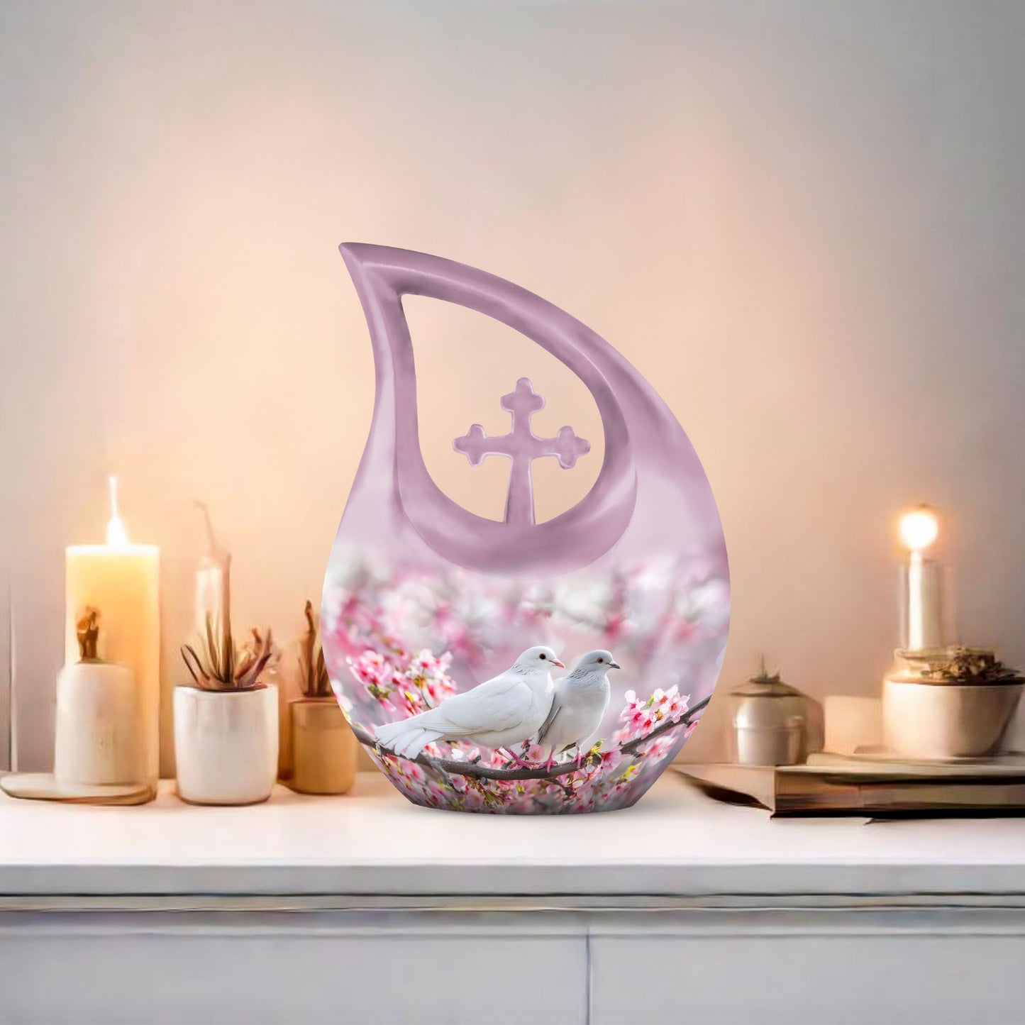 10-inch Dove Urn 