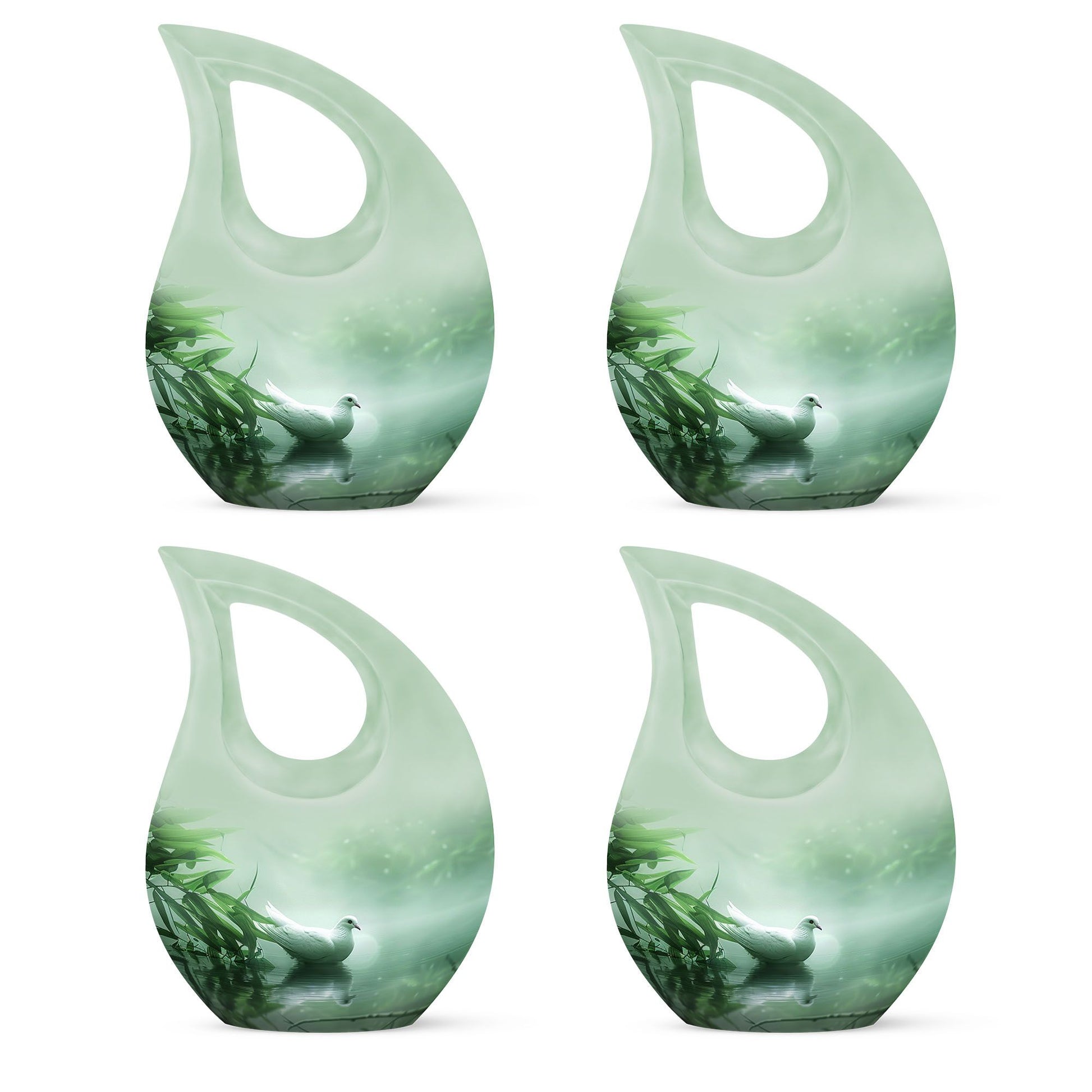 Dove Memorial Urn For Human Ashes - Large Decorative Urn