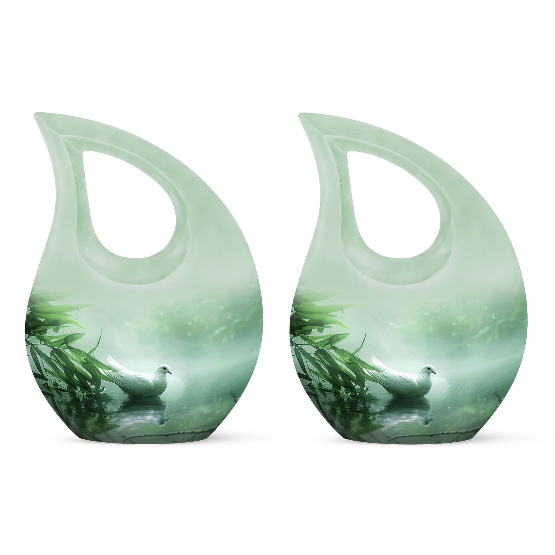 Dove Memorial Urn For Human Ashes - Large Decorative Urn