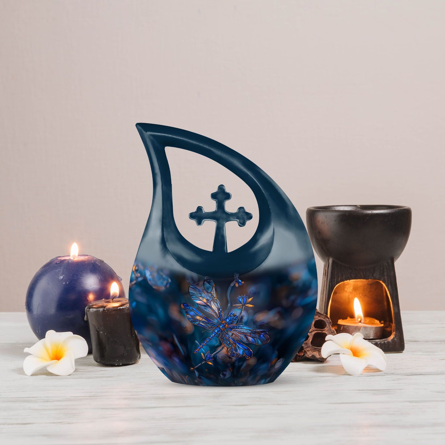 10-inch Dragonfly Urn