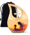 10-inch Cross Drop Mother Urn