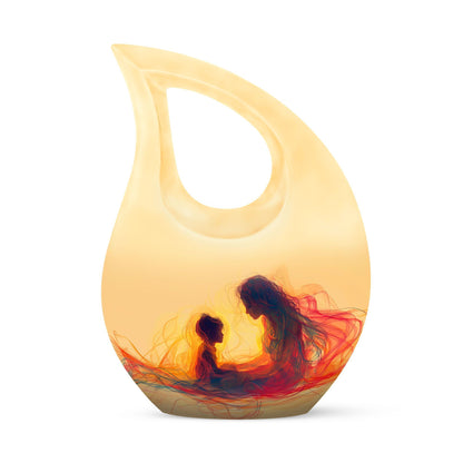 10-inch Cross Drop Mother Urn