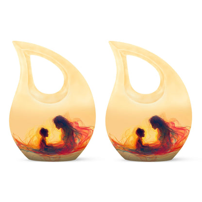 10-inch Cross Drop Mother Urn
