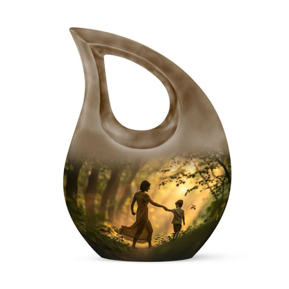 Mother Urn for Human Ashes