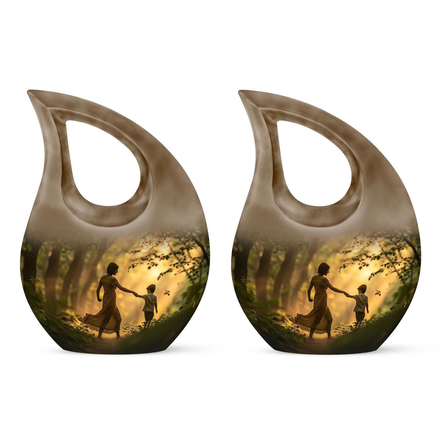 Mother Urn for Human Ashes